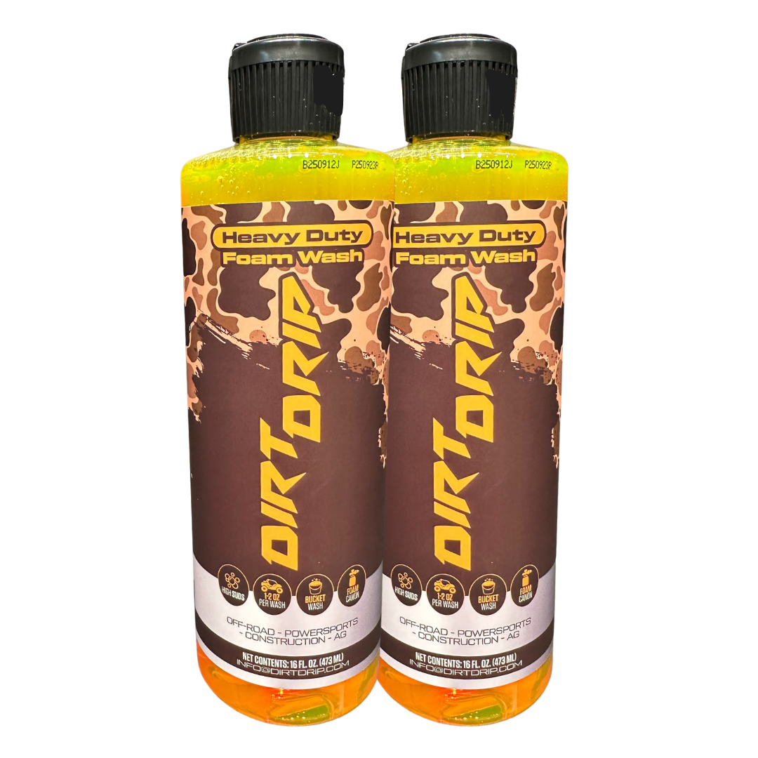 2x DIRT DRIP – Heavy Duty Foam Wash (32 oz)